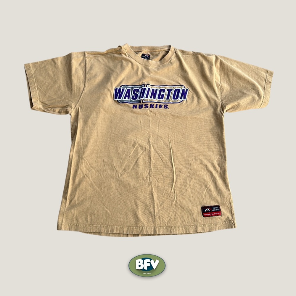 UW SEATTLE HUSKIES PRO PLAYER BROWN SHIRT